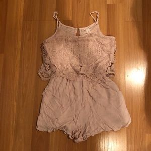 Pink romper